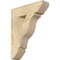 Ekena Millwork Funston Slat Rough Sawn Bracket, Douglas Fir, 4"W x 16"D x 20"H BKT04X16X20FST06RDF - alternate 1